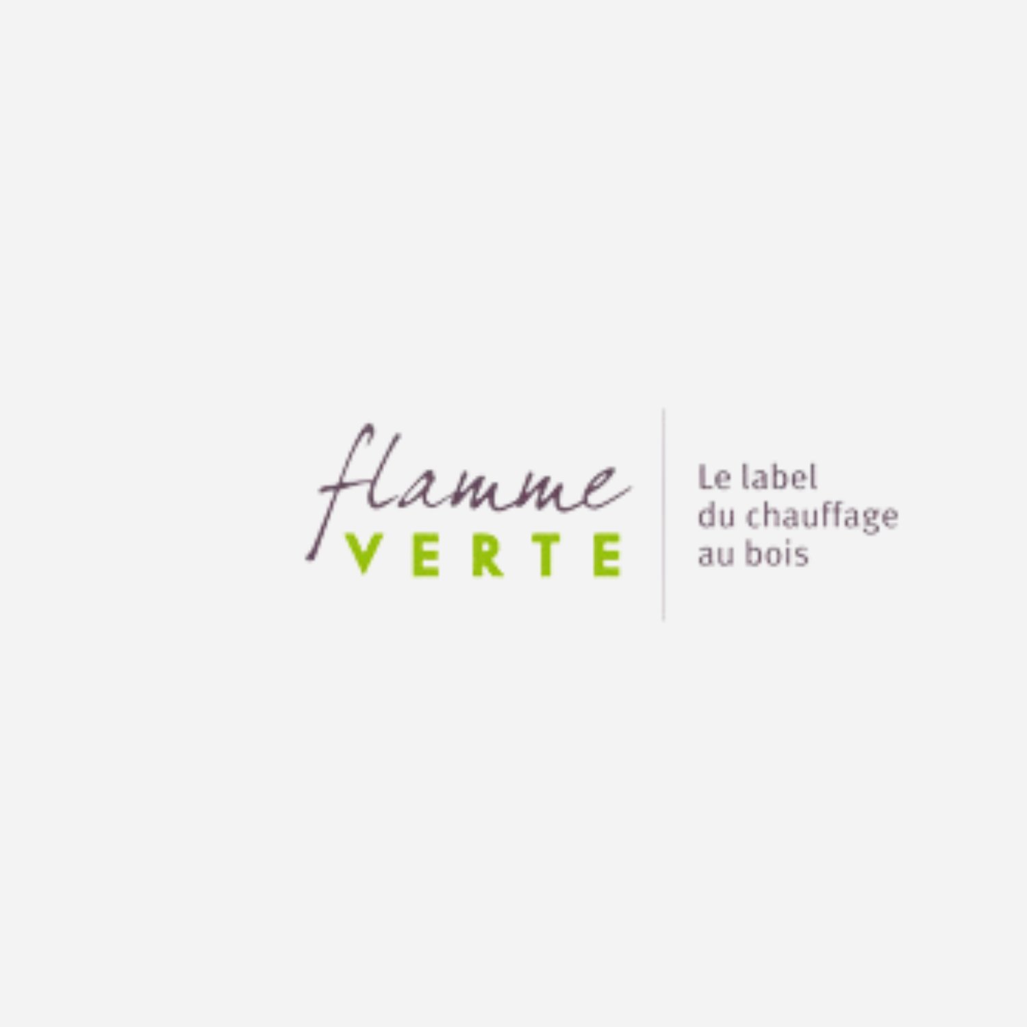 label flamme verte